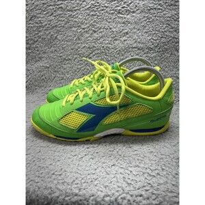 Diadora Quinto IV indoor soccer Turf sneakers - Mens Size 7.5 Green